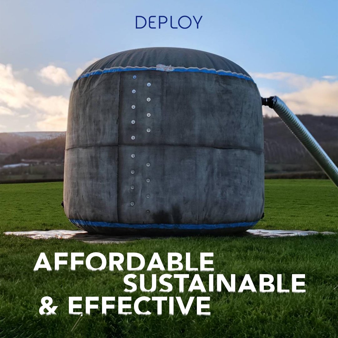 With a mere 6 mm wall thickness, DEPLOY tanks emit a staggering 70% less CO2 than conventional concrete tanks.

This isn't just innovation; it's a sustainable revolution.

#deploytechltd #sustainablesolution #greenwaterstorage