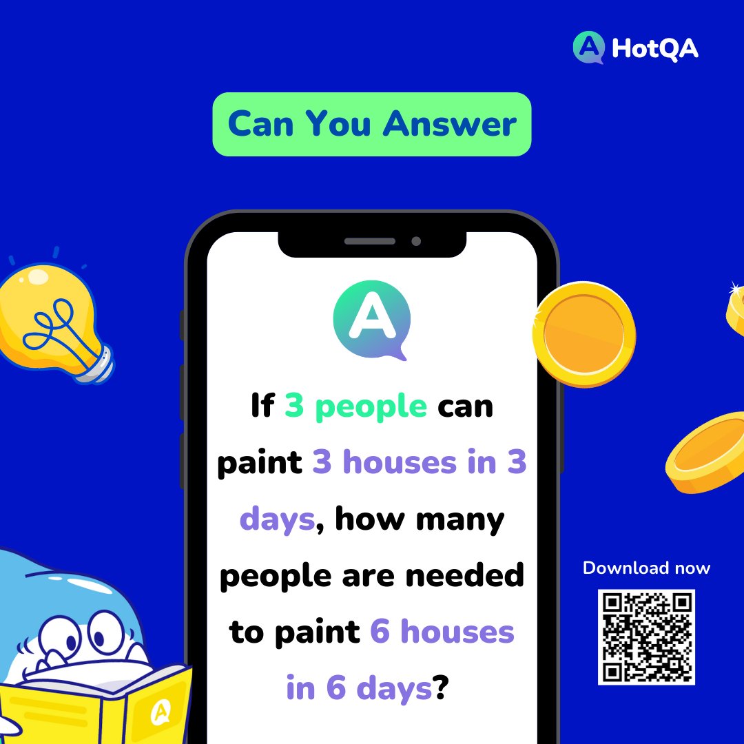 HotQA_Official's tweet photo. #CanYouAnswer
How is your vacation? “Warm up” your brain and back to work with a tricky #Quiz from #HotQA😜. See the #comment below if you can’t answer it 👇.
👉Enhance your knowledge with #Trivia in #HotQA: https://t.co/7puS4Cw7M0 https://t.co/Swgq2UaIoY