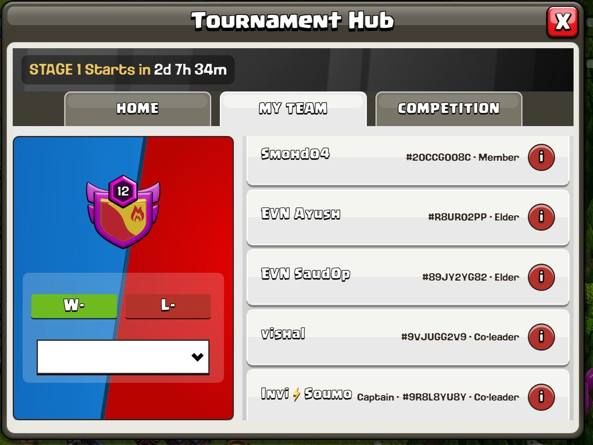 Signup for worlds:
✅️Kings Rock👑
Lineup:
<a href="/mullick_soumo/">Soumo</a> (C)
<a href="/Smohd04/">Smohd04</a>
<a href="/Ayush4Ind/">Ayush sharma</a>
@Vishal_2416
#SaudOP
Our second team so far to sign up for worlds and more coming!

Best of luck to our kings👑❤️