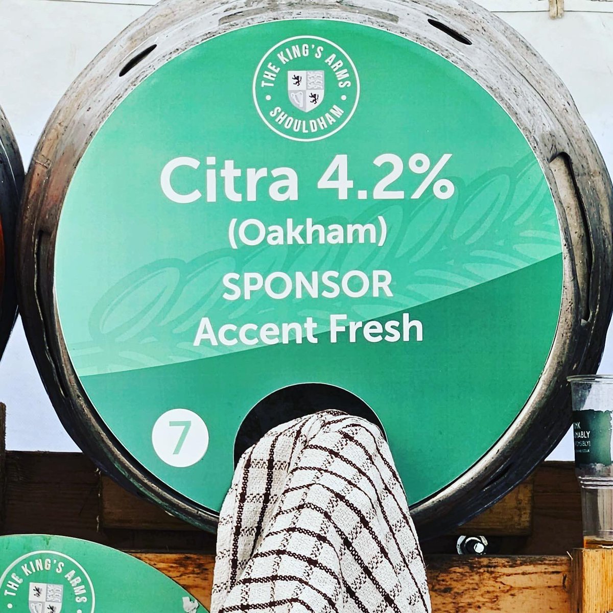 We take pride in being able to sponsor local &amp; supported <a href="/KAShouldham/">Kings Arms Shouldham</a> by sponsoring a beer barrel for their annual beer festival which took place last weekend.

Our sponsored barrel this year was Citra from <a href="/OakhamAles/">Oakham Ales</a>

Who tried this award winning craft beer over the weekend?