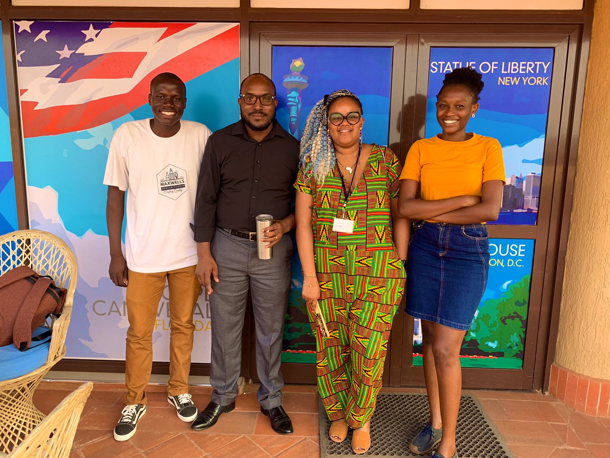 Maxwell_A_M's tweet photo. The MWF Knowledge Session by @amoskiyingi &amp; @artteeks at the @usmissionuganda American Center was very much insightful, resourceful &amp; helpful. Thanks to the organizers. https://t.co/Xj1jlY3Vlx