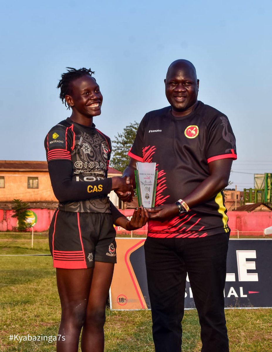 BlackPearlsRFC's tweet photo. #TryTimeTuesday
Stats for Uganda's most prolific try scorer, Ferrari aka Emilly Lekuru.
ππ¨π¨π¨
#MilekeBorder7s - 13 tries in 3 games
#Kyabazinga7s - 16 tries in 4 games
#NileSpecial7s - 49 tries in 20 games
What a gem! ππ€
πΈ @MbanzAndre8
#BlackPearlsStrong π€β€οΈ https://t.co/MWBpkLlMGT