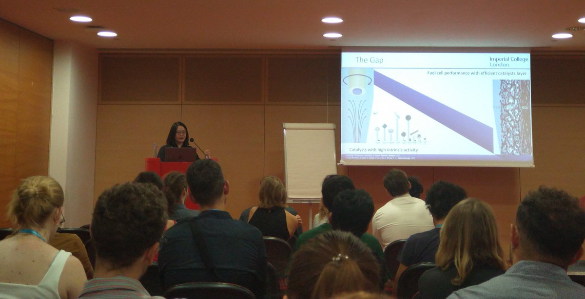 Interfacial Electrochemistry Group (@interfacial_ec) on Twitter photo <a href="/Mengnan__Wang/">Mengnan Wang</a> navigates at the interface of ionomers and porous carbon supports to reveal their effect on oxygen reduction performance, symposium 9 #ISE74 <a href="/Mengnan__Wang/">Mengnan Wang</a> navigates at the interface of ionomers and porous carbon supports to reveal their effect on oxygen reduction performance, symposium 9 #ISE74