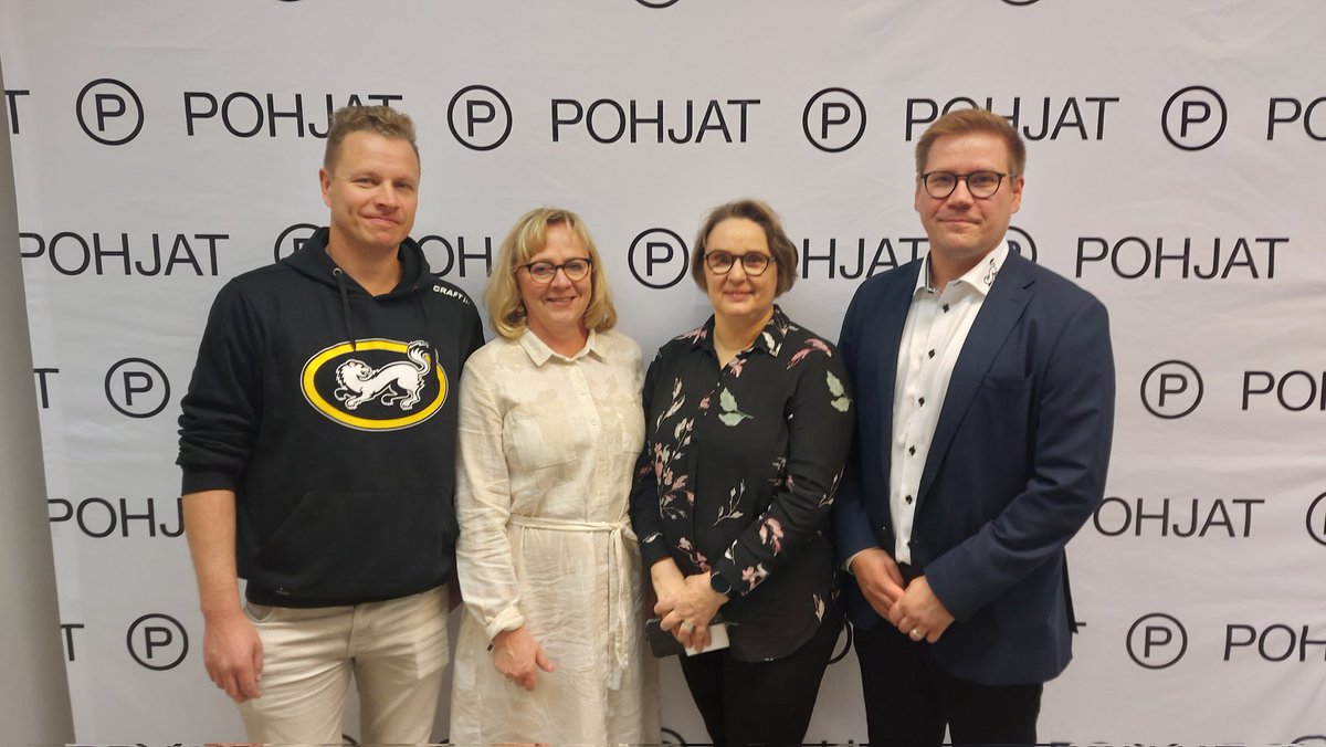 Hienoa Yrittäjänpäivää! Olipa mahtava @pohjatfest aamu #ppyyrittajat <a href="/LaiReinikainen/">Sari Reinikainen-Laine</a> seurassa toimistolla. Puhumassa mm.<a href="/Kukkolasse5/">Kukkolasse</a> ja #IlkkaMikkola. Järjestämässä yhteistyössä #tulevaisuudenkasvupolut