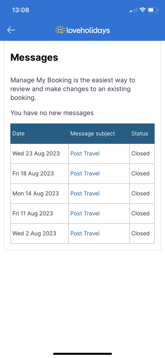 SteveTribe6's tweet photo. @loveholidays still no response to our claim despite being told you had replied i have also opened 2 more queries since only for them to be closed with no response for the 5th time! https://t.co/JWRyEP67mL