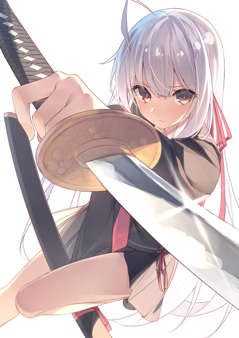 白髪 
