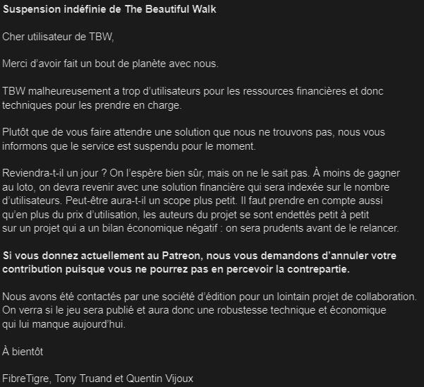 The Beautiful Walk tweet media