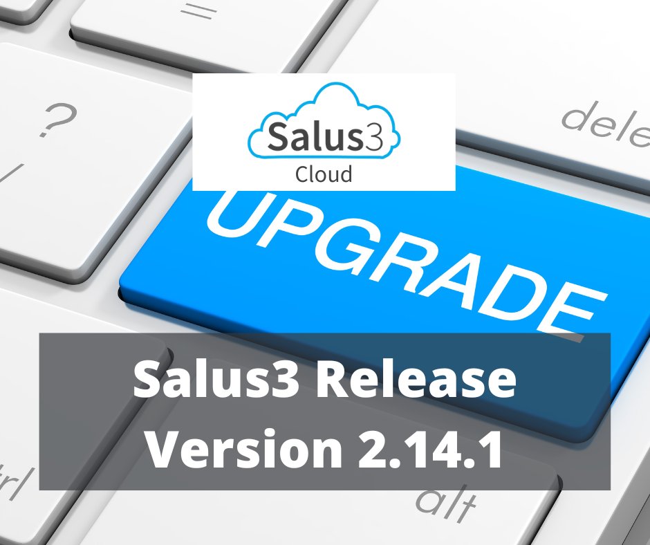 Salus3 Cloud Version 2.14.1 has been released!  

View our release notes in our Knowledgebase (link available in our profile). We also have new knowledge base articles on using and configuring the new functionality.

#salus3 #salus3cloud #ambulance #medical #event #firstaid