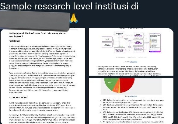 Ada Kelas Crypto Salah satu influencer Bayar 700rb/bulan
7juta/tahun salah satu benefitnya dapet hasil riset dia dan timnya tapi  isinya White paper dan tokenomic project yang ditranslate 
dari inggris ke indo wkwk