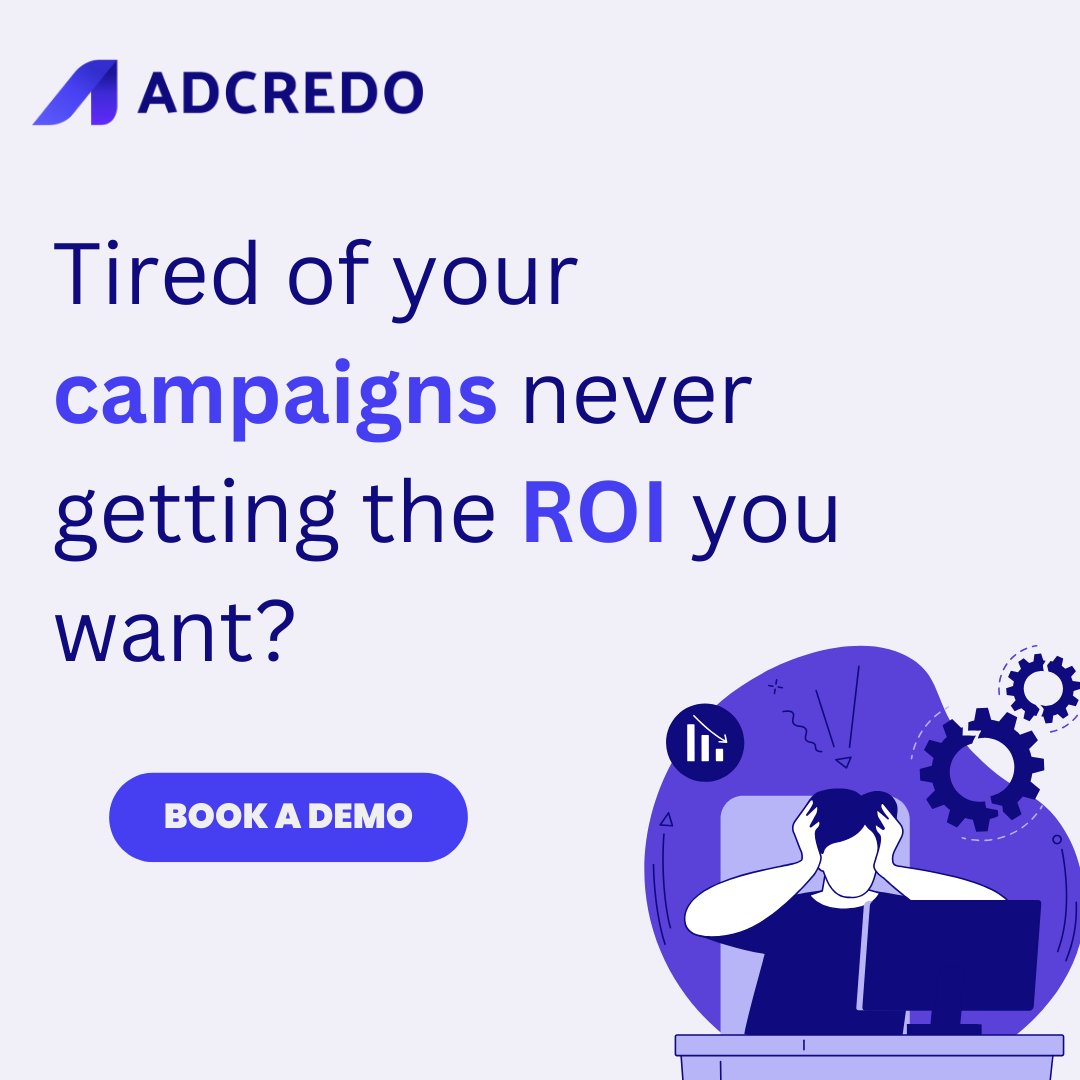 Adcredo_Global's tweet photo. Tired of your campaigns never getting the return on investment (ROI) you want? We have the solution for you!

#adcredo #digitalmarketing #martech #adtech #nordics #sweden #stockholm #easy #simple #marketingdigital #digitalmarketing https://t.co/reNHohX6MS