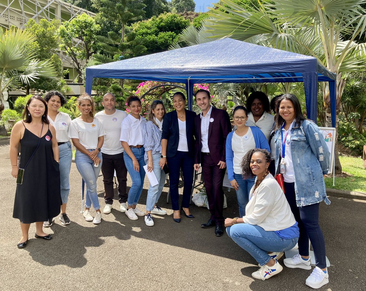 PierricOuvrard's tweet image. 🔸#JOBDATING DE L’INSERTION #IAE Saint-Denis #iledelareunion 🔛
260 personnes accompagnées  par @poleemploi_Run rencontrent les structures IAE pour un #emploi de proximité ! 
Merci aux équipes de St-Denis, Ste-Clotilde et du Moulin 👏👏
#TousMobilises @Ang_Goodall @ACombemorel