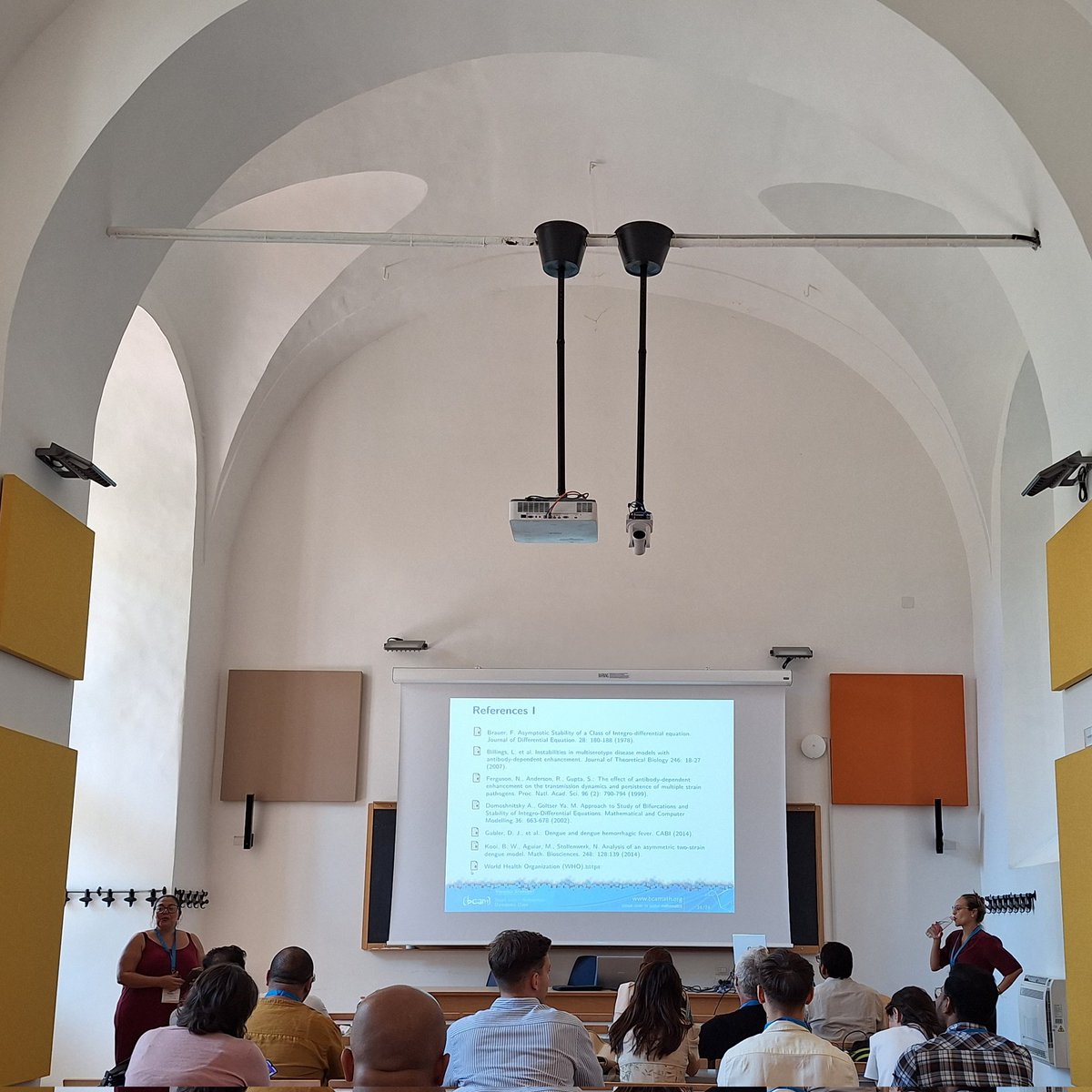 brcznh's tweet image. &quot;Multi-scale Modeling approaches in epidemiological dynamics&quot; mini-symposium started @days_europe @MTB_BCAM #dynamicsdayseurope2023 #ddeu2023