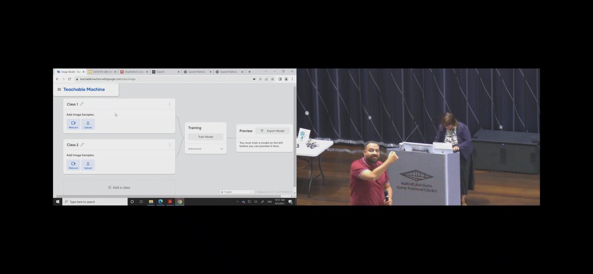 Ana (@anaimont9) on Twitter photo Very impressive today’s conference by professor Margarida Romero <a href="/margaridaromero/">Margarida ROMERO #creacube 🐈🐸🍁</a> regarding ‘the creative uses of AI in Education’ held by Qatar National Library <a href="/QNLib/">مكتبة قطر الوطنية | Qatar National Library (QNL)</a> thanks to make it posible Ahmed Saad and all the team. It was very enriching! 🙌🤩🔝✨ Very impressive today’s conference by professor Margarida Romero <a href="/margaridaromero/">Margarida ROMERO #creacube 🐈🐸🍁</a> regarding ‘the creative uses of AI in Education’ held by Qatar National Library <a href="/QNLib/">مكتبة قطر الوطنية | Qatar National Library (QNL)</a> thanks to make it posible Ahmed Saad and all the team. It was very enriching! 🙌🤩🔝✨