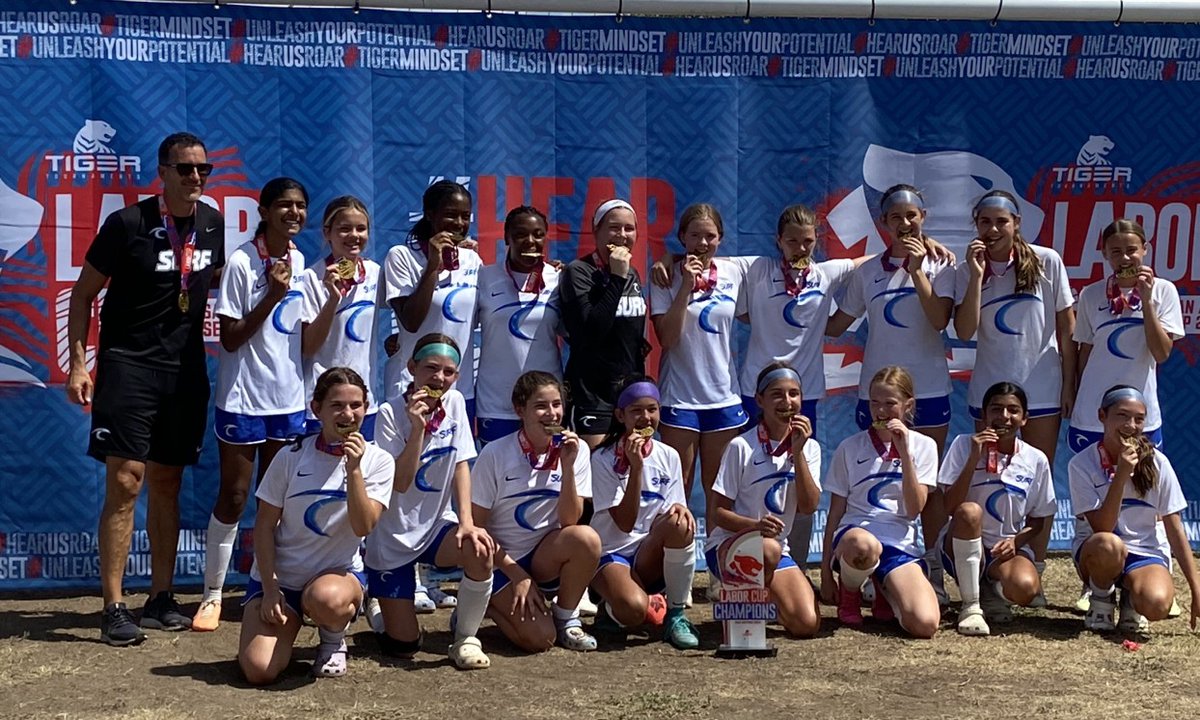 avary_collins's tweet photo. Our team went 4-0 this weekend at the Tiger Tournament in San Antonio to take home 1st place. We're starting the season off strong! @dallas_surf #SurfsUp #WORK #LovemyGrandparents https://t.co/lKKjtcYg9q