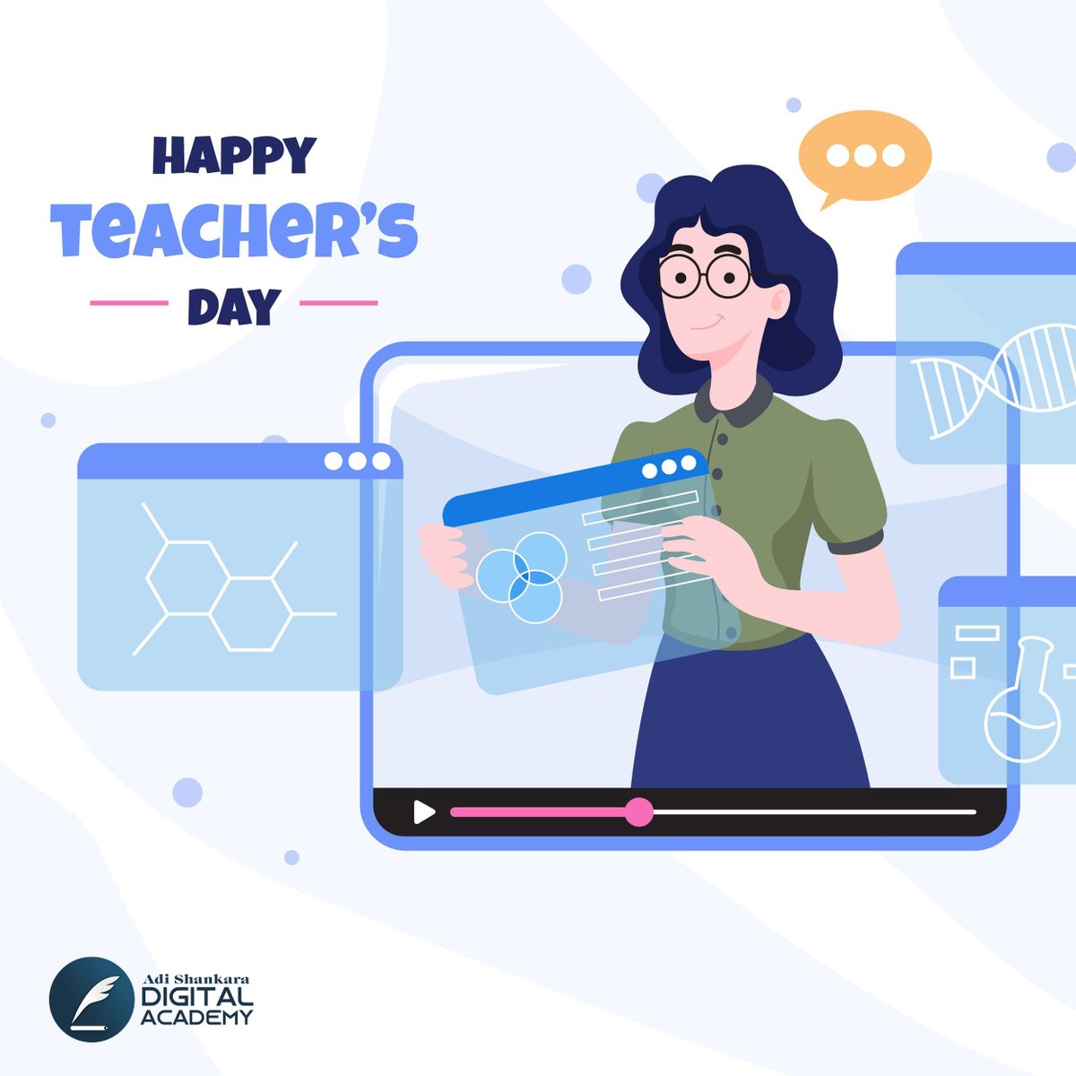 AsdaLearning's tweet photo. Happy Teacher's day
#asda #asdalearning #elearning https://t.co/6sC4wnC3h2