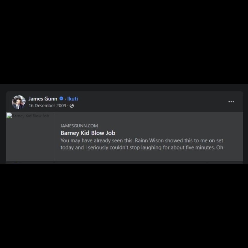 DCSnyder5Fan's tweet photo. James Gunn's 3rd grade report card: Some sex jokes about everyone around him
Gunnts: You people gonna blame a kid for having fun? https://t.co/1JWgREACGf