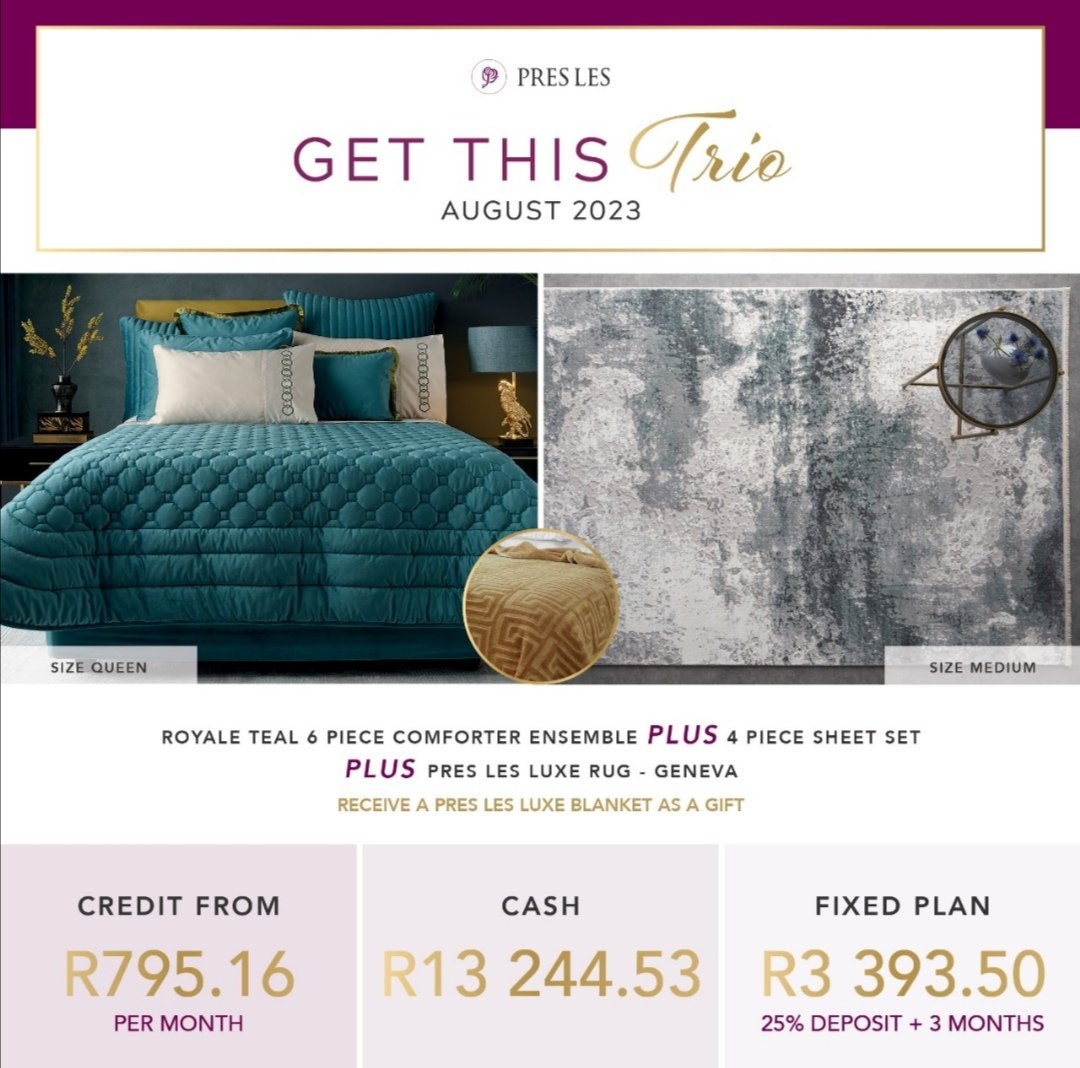 magolo_richaunt's tweet photo. Get the below Duo and Trio
WhatsApp 0783694475 to order
#PresLesInYourHome
#investinthebest
#quality
#livelifeinstyle
#livelifeinluxury https://t.co/gyGzkLXdlU
