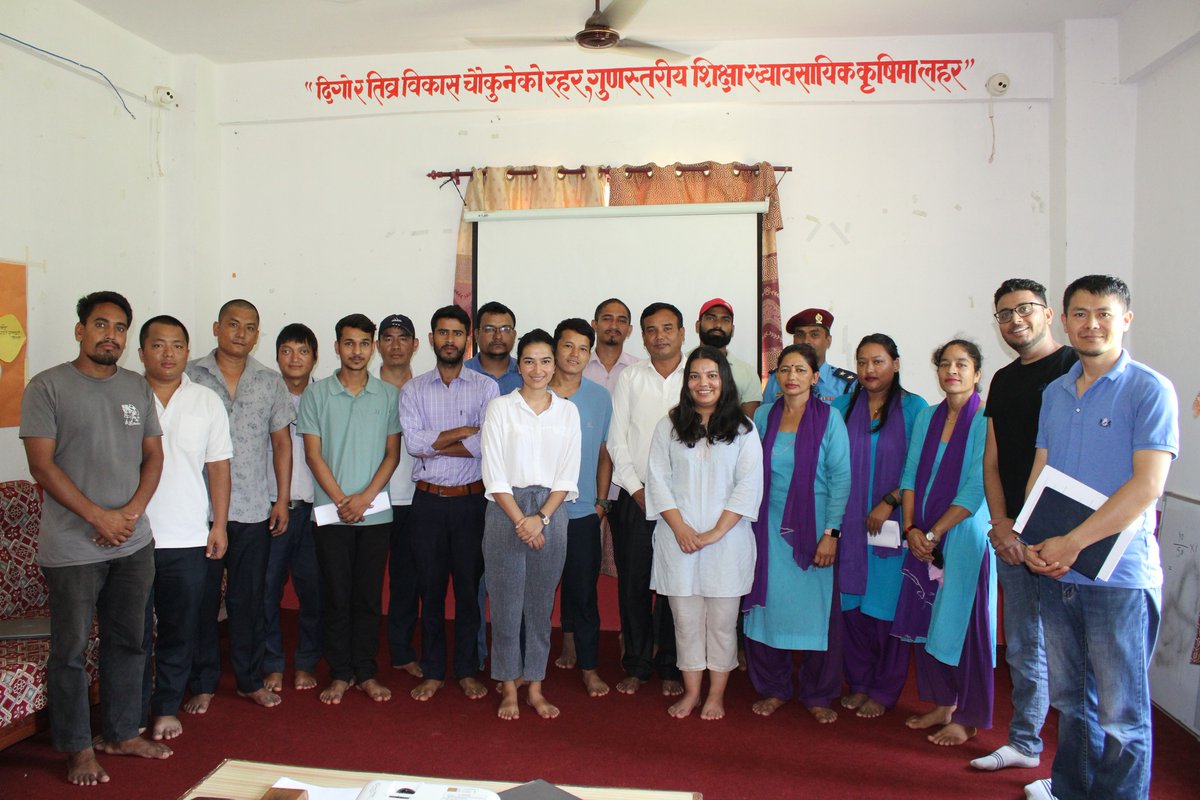 DRRFellowship's tweet photo. ** Successful completion of #Climatefellowship M&amp;E and Launch of Bipad Portal at Chaukune Rural Municipality, Surkhet** At the event hosted by fellow Asmita, The Bipad Portal was officially launched by Mr. Nara Bahadur Bantola, the vice-chairperson. #DRR #BipadPortal https://t.co/MJxT1WqrXQ