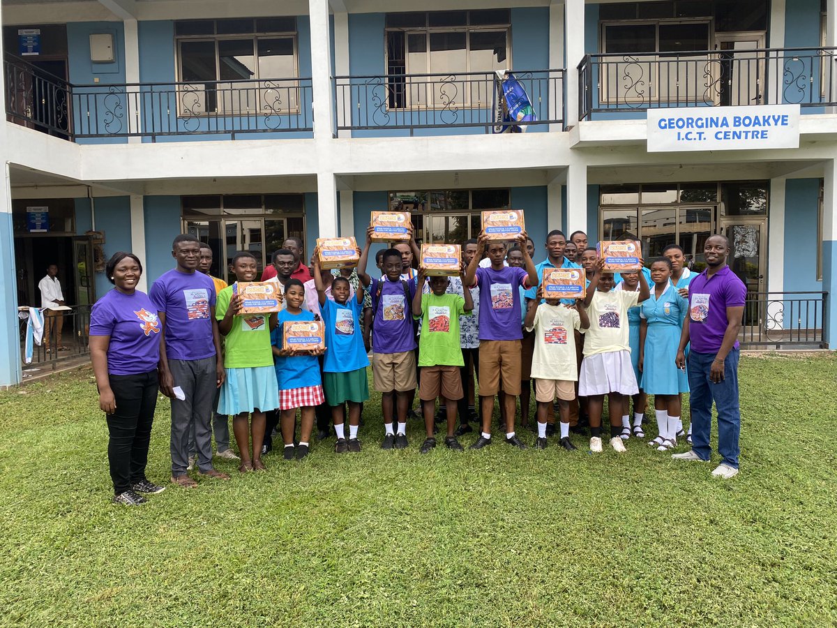 gkafram's tweet photo. Workshop organized for 11 school in Sunyani West and Sunyani Municipal on the use of the #physical3DScratchblocks for creative coding https://t.co/L7u00a0BzH https://t.co/3ld0InWOWn