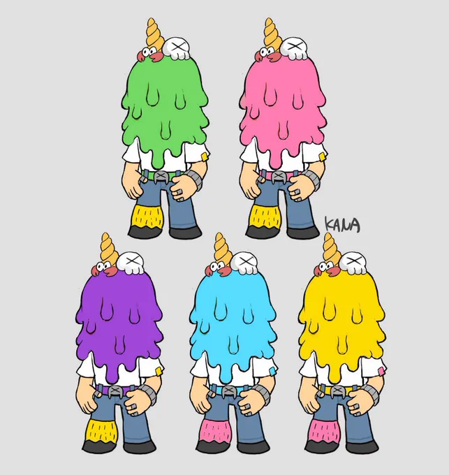 初期リリースのカラーをいまだに悩んでる黄色予定だったけど、緑や水色も可愛いなぁー 