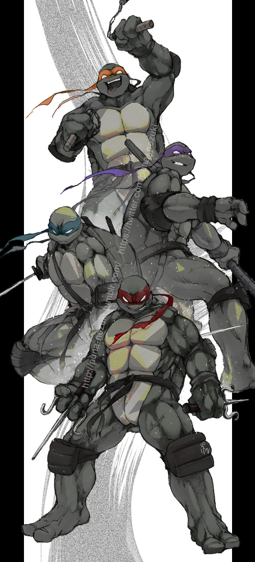 亀ちゃん盛り上がってるので過去絵再掲🐢 