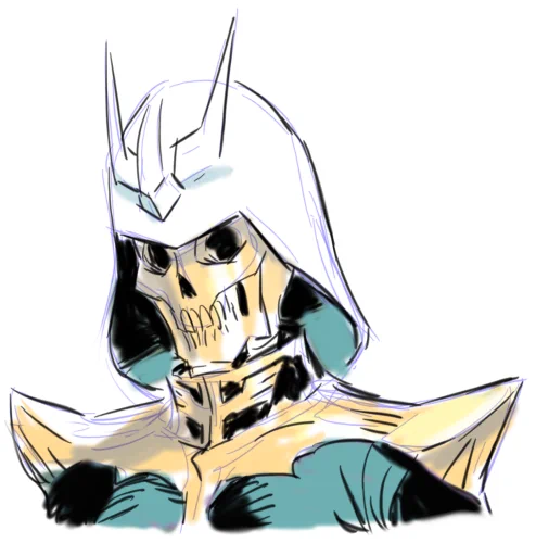 ジオン亡霊的なキャラもひねりが無いなあとは思いつつ一応描いてみる。派手さが欲しいかな。流行りのFPSなんかと比べるとどんだけ金ぴかにしても全然地味ですよねえ。あきまんさんの言ってた、ストリートファイターのキャラは全員Vチューバー。ってのすげー分かりやすい。カラーを強く出さないとだ。 
