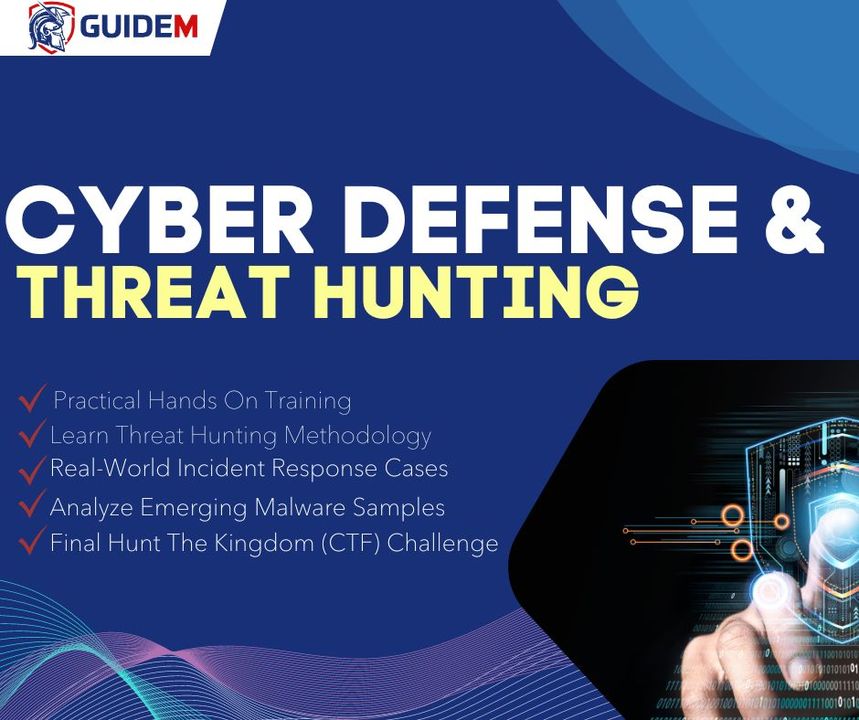 guidemtraining's tweet photo. 🔒 Defend and Conquer - Master Cyber Defense &amp; Threat Hunting! 🔒

Unlock the full potential of cybersecurity with our comprehensive course. 🚀 Elevate your skills, safeguard valuable assets, and proactively defend against evolving threats. Enroll now and secure a futur... https://t.co/3bS9nkx20X