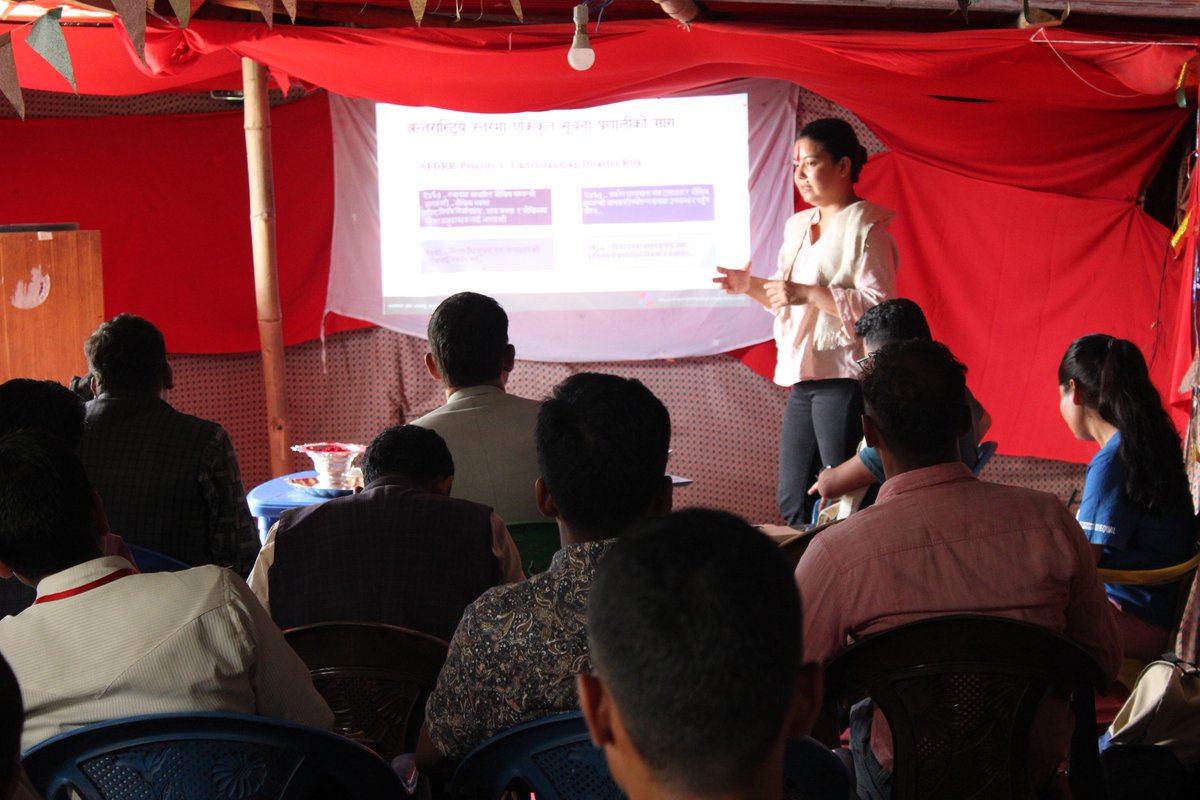 DRRFellowship's tweet photo. ** Successful completion of #climatefellowship M&amp;E and Bipad Portal Launch at Naraharinath Rural Municipality, Kalikot** At the event Bipad Portal was formally launched with Chairperson Nagendra Bahadur Bista highlighting the importance of data and collaboration.#DRR #BipadPortal https://t.co/FXSgk8z1FI