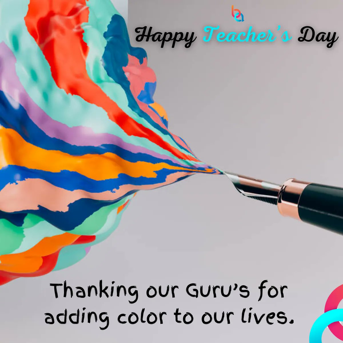 BAssureSolution's tweet photo. 𝐓𝐡𝐞 𝐚𝐫𝐜𝐡𝐢𝐭𝐞𝐜𝐭𝐬 𝐨𝐟 𝐨𝐮𝐫 𝐜𝐨𝐥𝐨𝐫𝐟𝐮𝐥 𝐚𝐧𝐝 𝐦𝐞𝐚𝐧𝐢𝐧𝐠𝐟𝐮𝐥 𝐥𝐢𝐯𝐞𝐬. 🙏📚💡   

It is time to remember our Gurus for making our lives colorful &amp; meaningful - Happy Teacher’s Day 

#TeachersDay #Gratitude #TechGurus #InnovationMasters #BAssureSolutions https://t.co/xw6HsvuAc1
