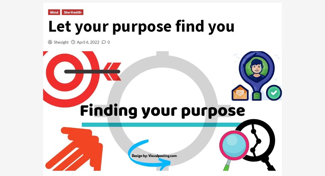 Let your purpose find you
shesightmag.com/let-your-purpo…
shesightmag.com/shesight-septe… #PurposeDiscovery #LifeJourney #FindYourPath #PassionCalling #SelfExploration #SoulSearching #FollowYourDreams #LifePurpose #InnerCalling #DestinyAwaits #DiscoverYourPassion  #LifeMeaning #SheSight