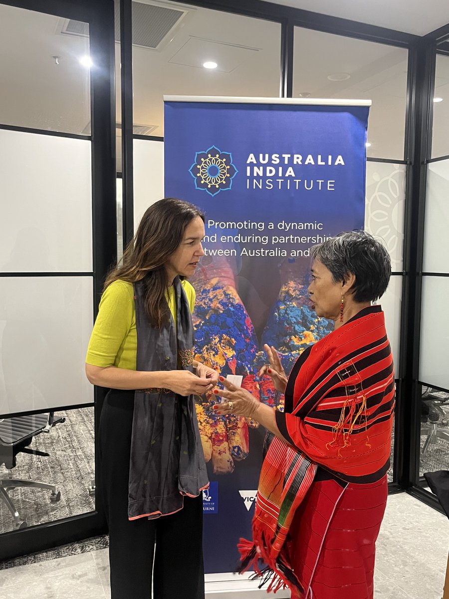 AIinstitute's tweet photo. The Institute was honored to host a delegation of Naga elders for a discussion on #intercultural learning and to share #Naga stories and experiences. The Institute thanks the Recover, Restore and Decolonise (RRaD) group members for the insightful, profound #workshop. @DollyKikon https://t.co/G9dcMeErLe