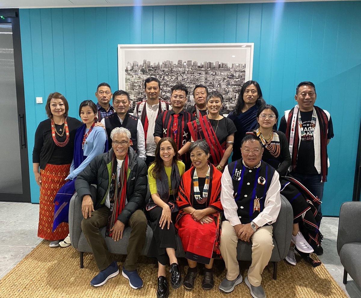 AIinstitute's tweet photo. The Institute was honored to host a delegation of Naga elders for a discussion on #intercultural learning and to share #Naga stories and experiences. The Institute thanks the Recover, Restore and Decolonise (RRaD) group members for the insightful, profound #workshop. @DollyKikon https://t.co/G9dcMeErLe