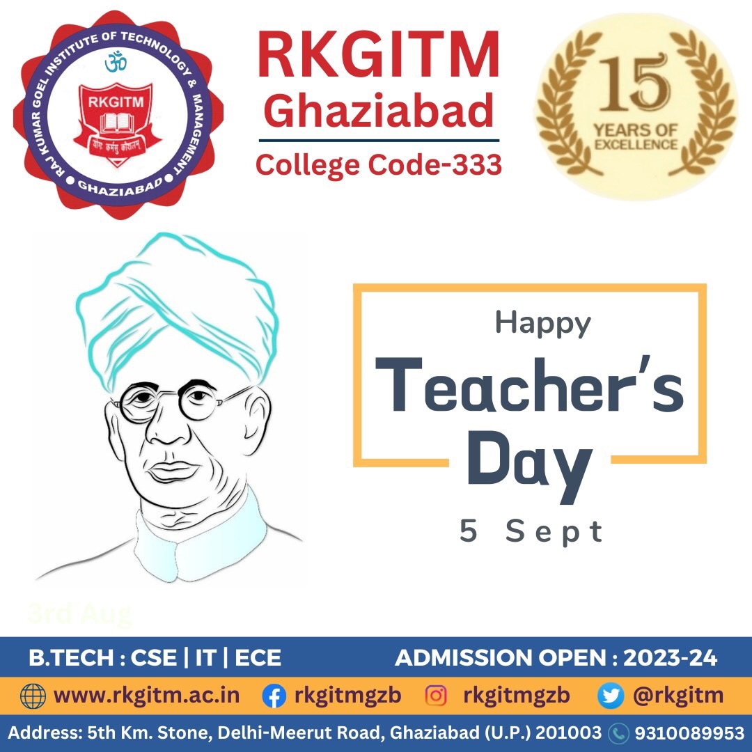 rkgitm's tweet photo. #Happy_Teachers_Day
#rkgitm(333)
#education https://t.co/Lr3clDtq4S