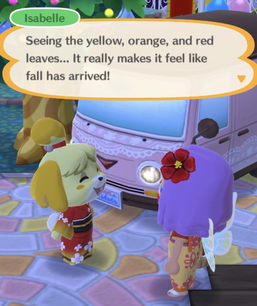 ktcub's tweet image. ❤️🍁🧡🍁💛🍁&amp;gt;Yes Isabelle I love fall too bc of the beautiful leaves. Also, warm drinks, sweaters &amp;amp; cute hats. What’s ur favs? 
🎋🤗Friends: check out #TourJapan &amp;amp; #GoogleImages (Japan Fall leaves): I found lovely pics I saved. Will share soon. 
🍄Need #Task3 #Task4 bugs.
#ACPC