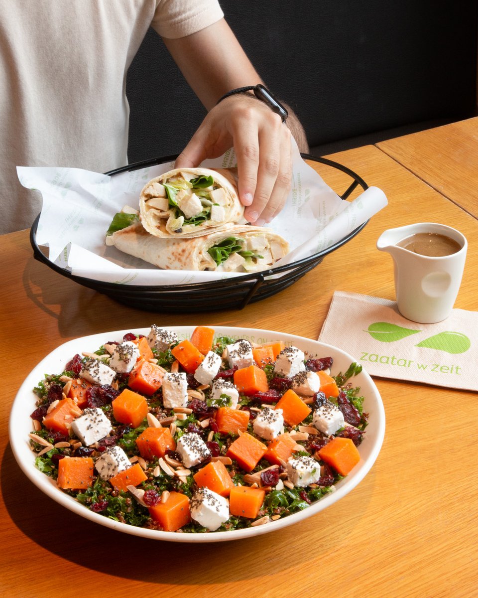 BayAvenue's tweet image. Savor every bite of freshness with Zaatar W Zeit’s new menu at Bay Avenue! 🥗 Taste the vibrant flavors of their delicious salads and wraps. Which dish is your favorite? ​

#BayAvenue #ZaatarWZeit #PlacesToEat #ThingsToDo