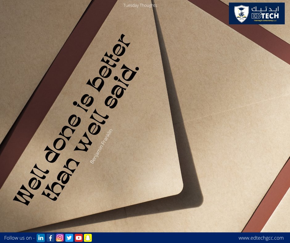 edtech_training's tweet photo. #tuesdaythoughts #edtechquotes #famousthoughts https://t.co/9OlV7hjHy6