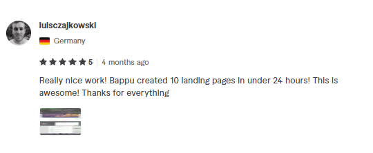 AcharjeejBappu's tweet photo. Thrilled to share some wonderful reviews from my customers on my @Wix website! As a web developer and SEO expert, I have completed over 200 projects in #WIX CMS! You can hire me on @Upwork  (https://t.co/eYFTq6ebLs) or @fiverr (https://t.co/n4IeKop9bZ) https://t.co/5YKGpi95XV