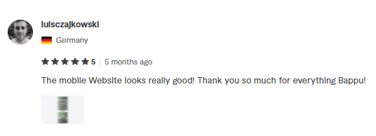 AcharjeejBappu's tweet photo. Thrilled to share some wonderful reviews from my customers on my @Wix website! As a web developer and SEO expert, I have completed over 200 projects in #WIX CMS! You can hire me on @Upwork  (https://t.co/eYFTq6ebLs) or @fiverr (https://t.co/n4IeKop9bZ) https://t.co/5YKGpi95XV