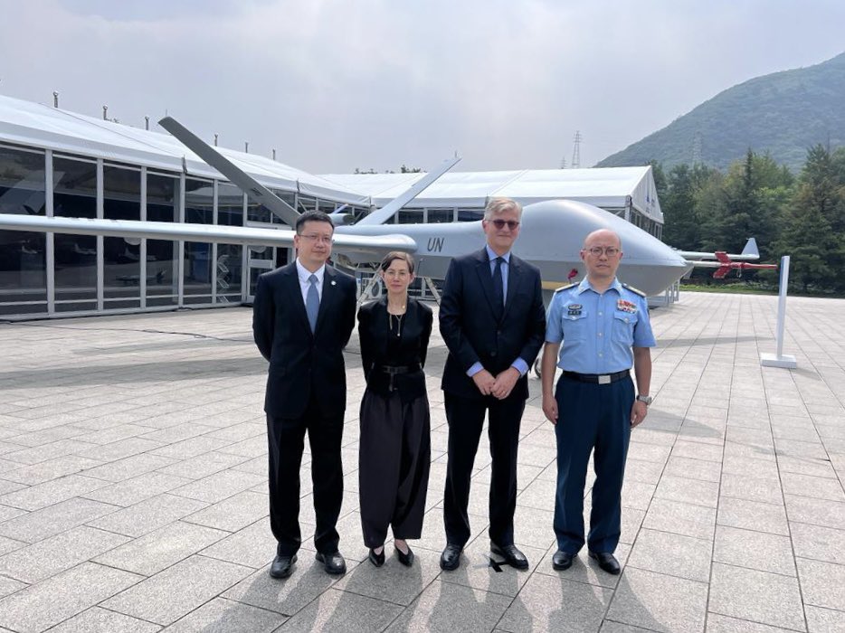 Impressed by the Peacekeeping Affairs Centre and grateful for #China's commitment to strengthening peacekeepers' capabilities. The support of troop contributing countries is essential for peace operations to address today's growing challenges. #A4P