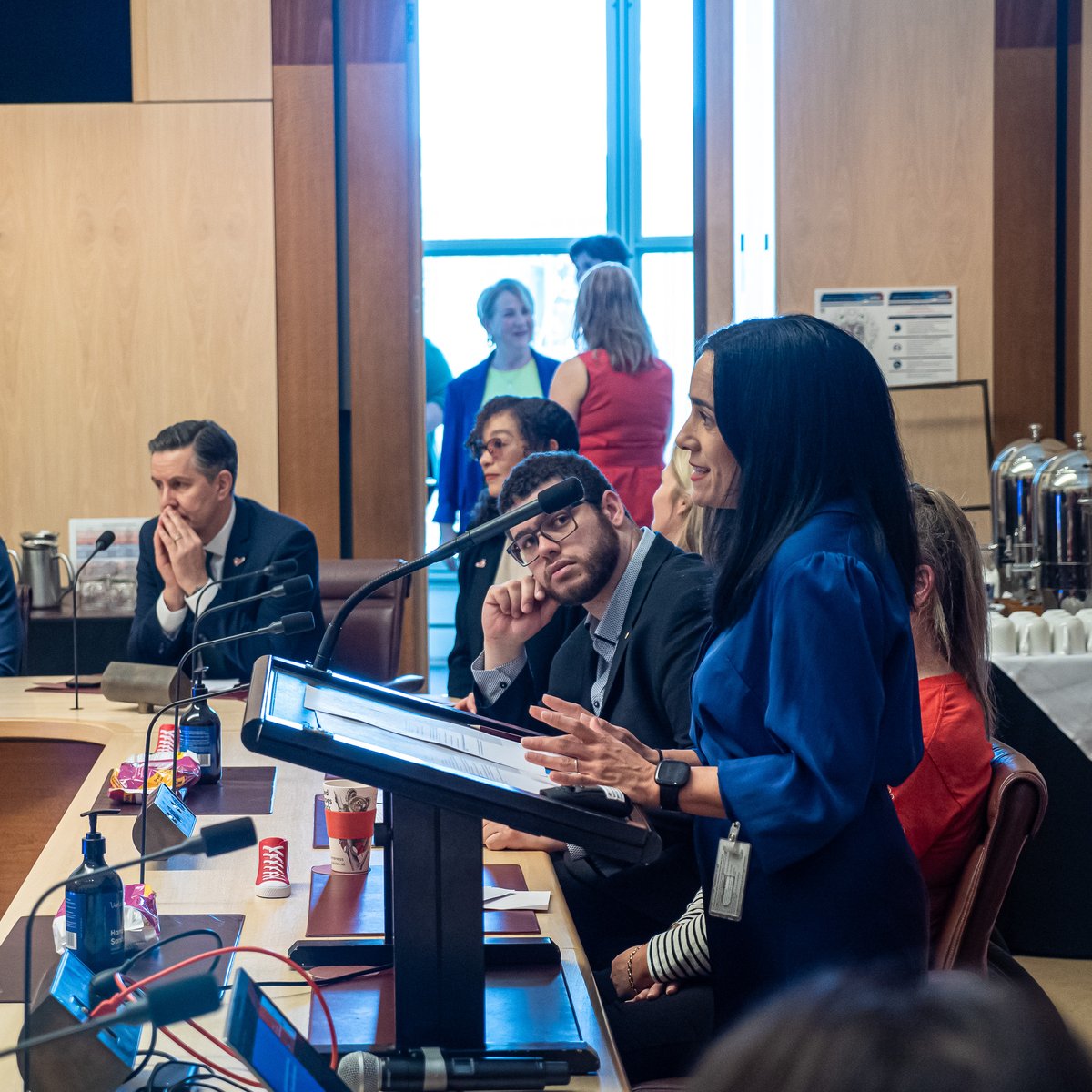 FAREAustralia's tweet image. And that&apos;s a wrap! #FASDAwarenessMonth is in full swing 👠#FASD #RedShoesRock #Auspol2023 @Mark_Butler_MP @catgiorgi @SenatorJordon @JB_TalksFASD @AngeleneBruce @NOFASDAustralia