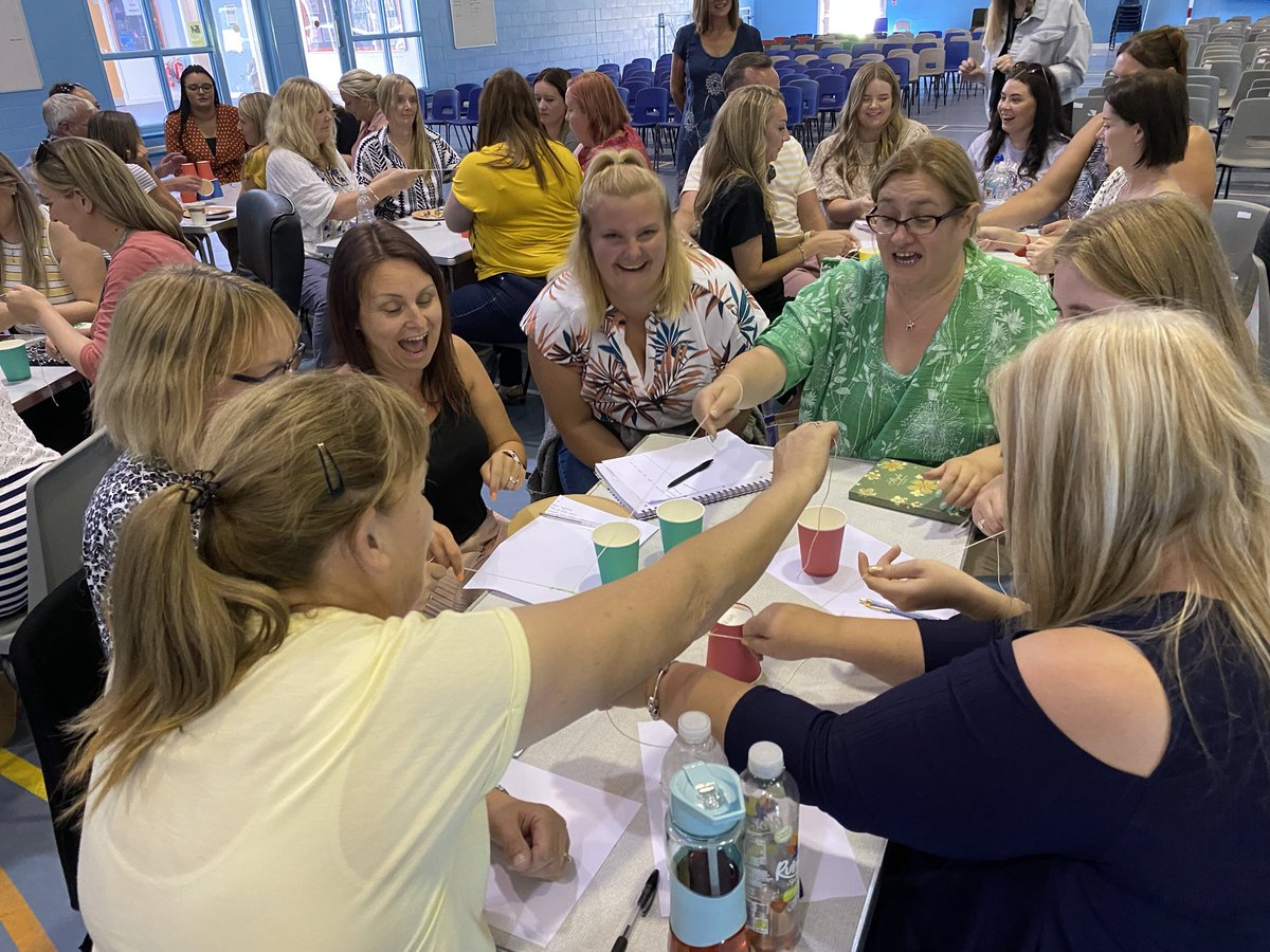 Wood_Sam's tweet photo. Day 1 as a Co-Headteacher done! We survived 😅 Fantastic input from the whole team during INSET. #inspiringGREATness https://t.co/gvTC79d4KJ