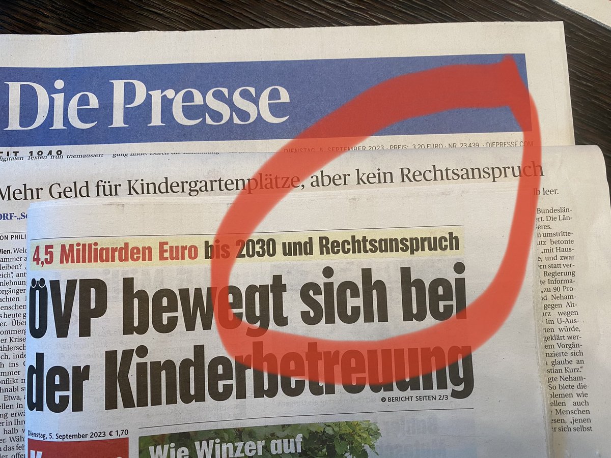 Also ganz klar dürfte die Botschaft nicht gewesen sein. #sommergespräch #nehammer #kinderbildung #fürallekinder