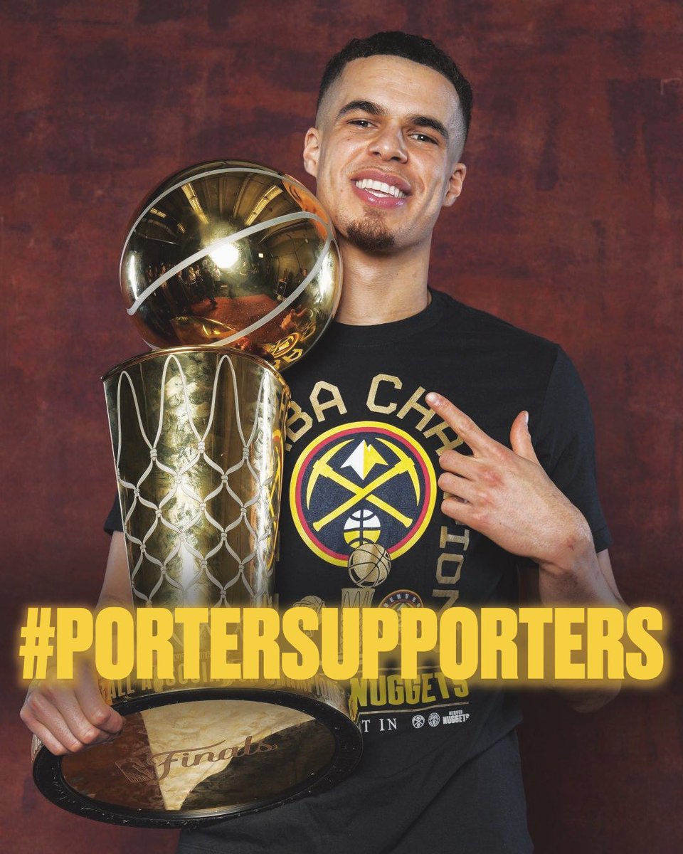 nuggetscountry_'s tweet photo. @ChiefOttoSosa I’m #PorterSupporters https://t.co/isM0XXduGn