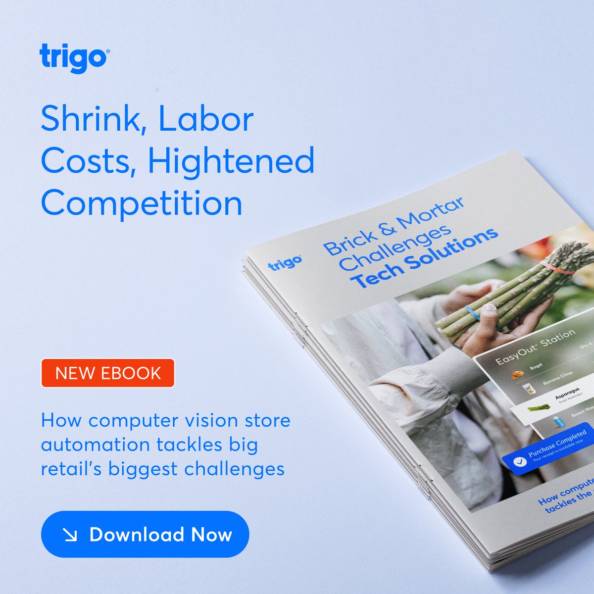 Brick-and-mortar challenges are no match for cutting-edge retail technology. Trigo's new eBook breaks down retailers' economic and operational challenges and explores emerging tech solutions. Download it now: bit.ly/45CKhN5