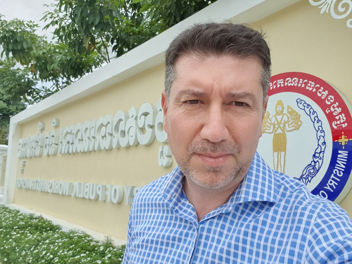 Finishing successful meetings at the Ministry of Public Works #Cambodia to assess 600+kms of the main roads that will lead to an investment plan that will save lives #roadsafety #decadeofaction