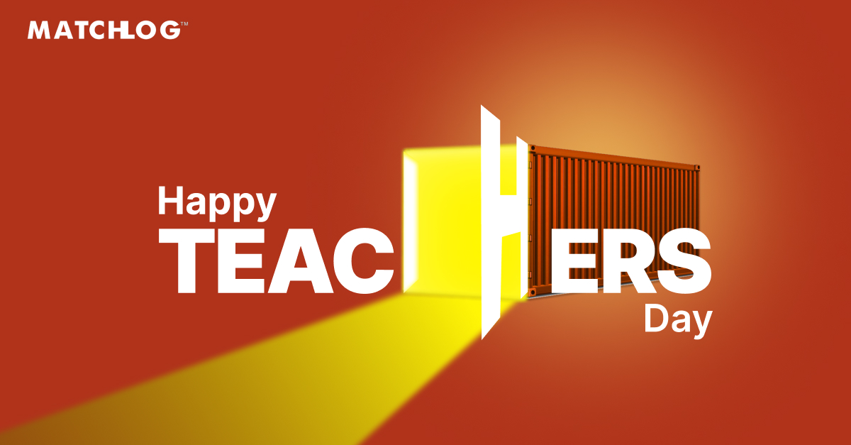 Happy Teacher's Day to all the teachers, educators & mentors. Deep gratitude for lightning up our path with knowledge & empowering us to reach for the stars. 

 #ThankYouTeachers #Gratitude #WorldTeachersDay  #TeachersDay2023 #carbonreduction   #sustainablesupplychain #MatchLog