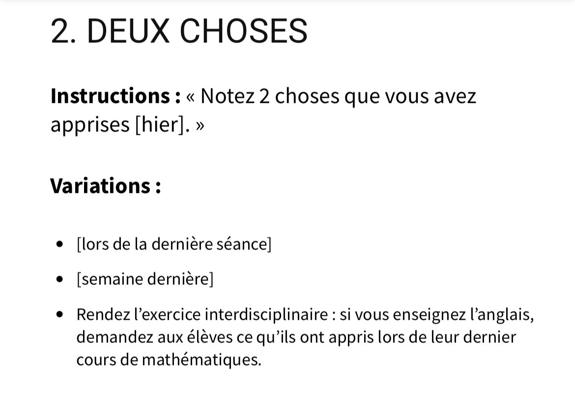 isafil's tweet photo. Pépite ❤️

4 excellentes pratiques pour favoriser la récupération en #memoire en classe 👍

Concret, utile, facile … Une pratique qui a vocation à devenir un rituel pour des résultats garantis 🌟

https://t.co/dxyW98EmLR https://t.co/L6umCaEiSR