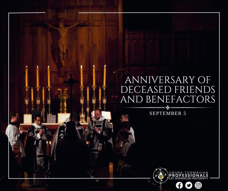 LayDominicanYTP's tweet photo. ANNIVERSARY OF DECEASED FRIENDS AND BENEFACTORS | September 5

#LayDominicans #DominicansPH #OrderOfPreachers https://t.co/awQexKuT0q