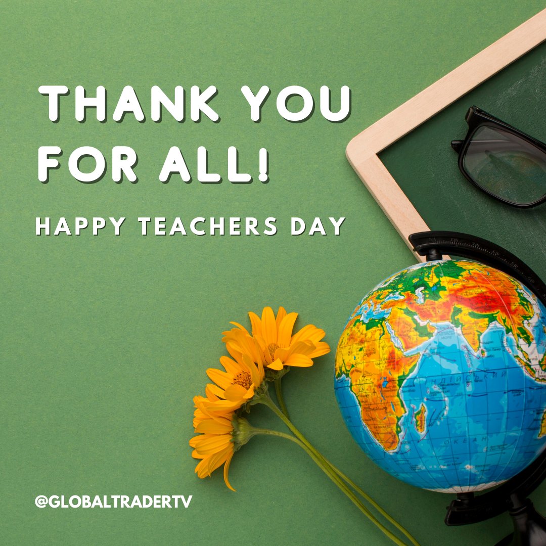 🍎 To the heroes shaping minds and futures, thank you. Happy #TeachersDay ! 📚✨ #EducatorAppreciation. 
Tag your teachers to show them love! ❤️

@MartyChargin @iamcoriarnold @basso_tom 
@prrobbins @Prashantshah267 @LMT978 
@tapariachandan @PravinKhetan @anilbalaji11  

#nseindia