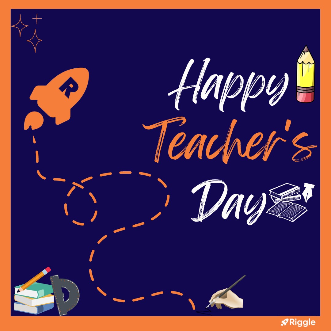 RiggleKaro's tweet photo. Share your favorite memory with your teacher.

Happy Teacher's Day to all the amazing teachers out there.🖋️📚

#teachersday #happyteachersday #memories #bestteacher #guru #studentlife #support #trending https://t.co/Aa8F6J5GJp